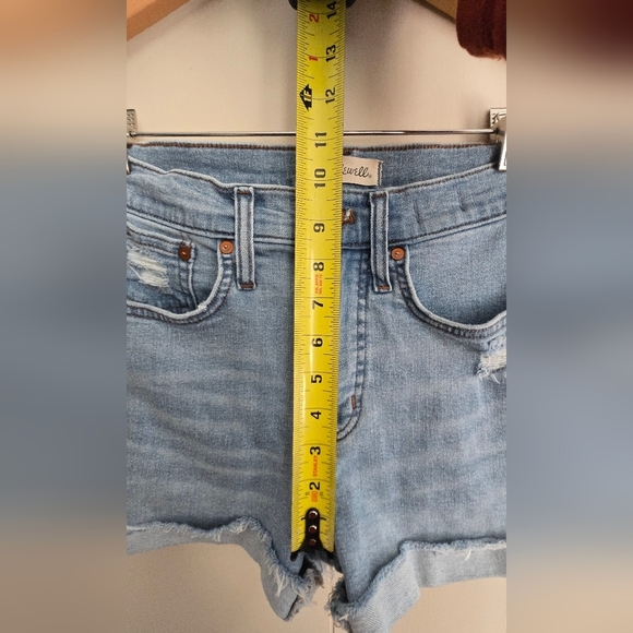 Madewell High-Rise Denim Shorts-Size 25 - Picture 5 of 8